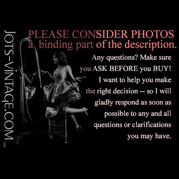 SOLD Vtg 90s Y2K Button Up Ruffled Pink Polka Dot Black Prairie Dress Jumper M - Picture 14 of 14